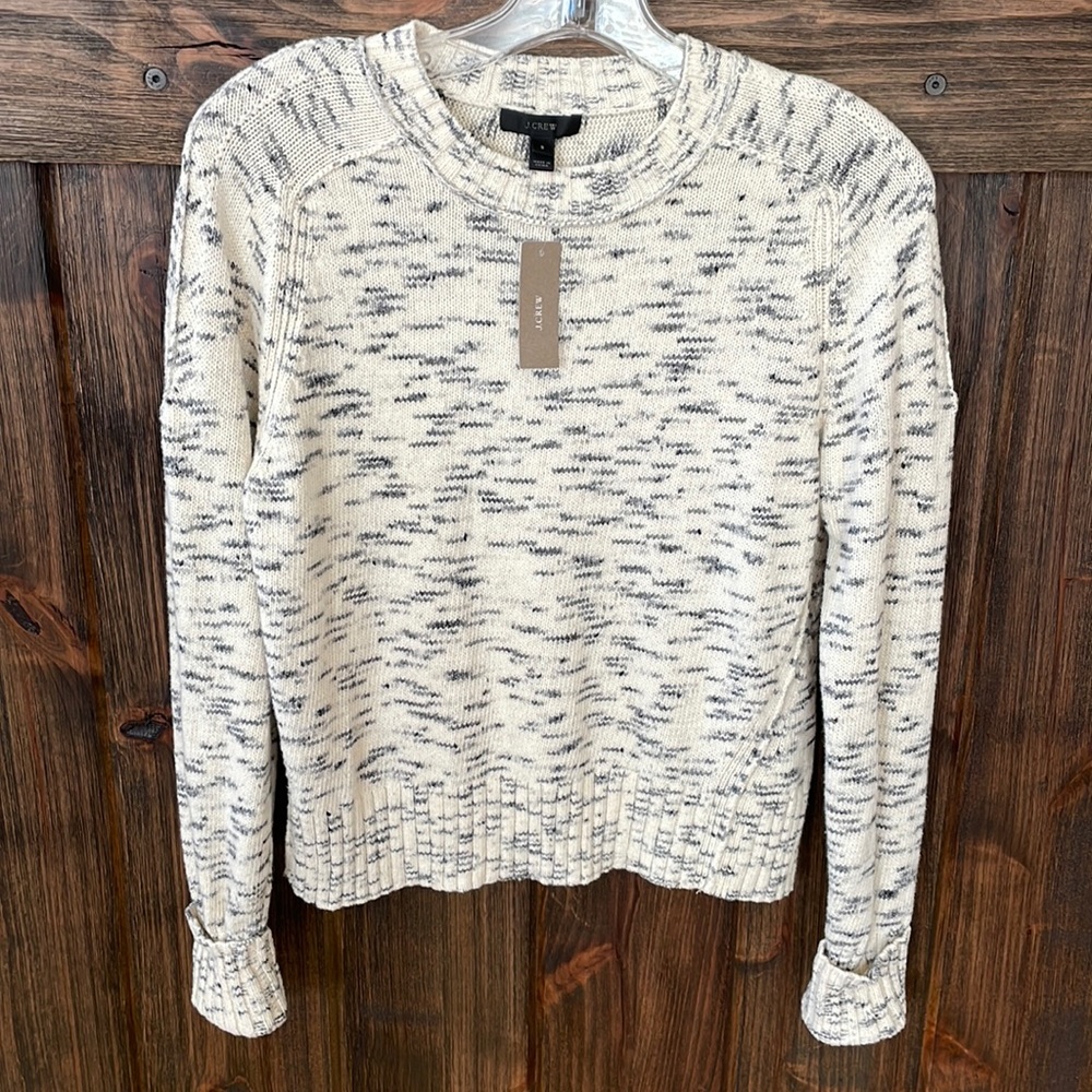 NWT J.Crew Cotton Pull-over Sweater